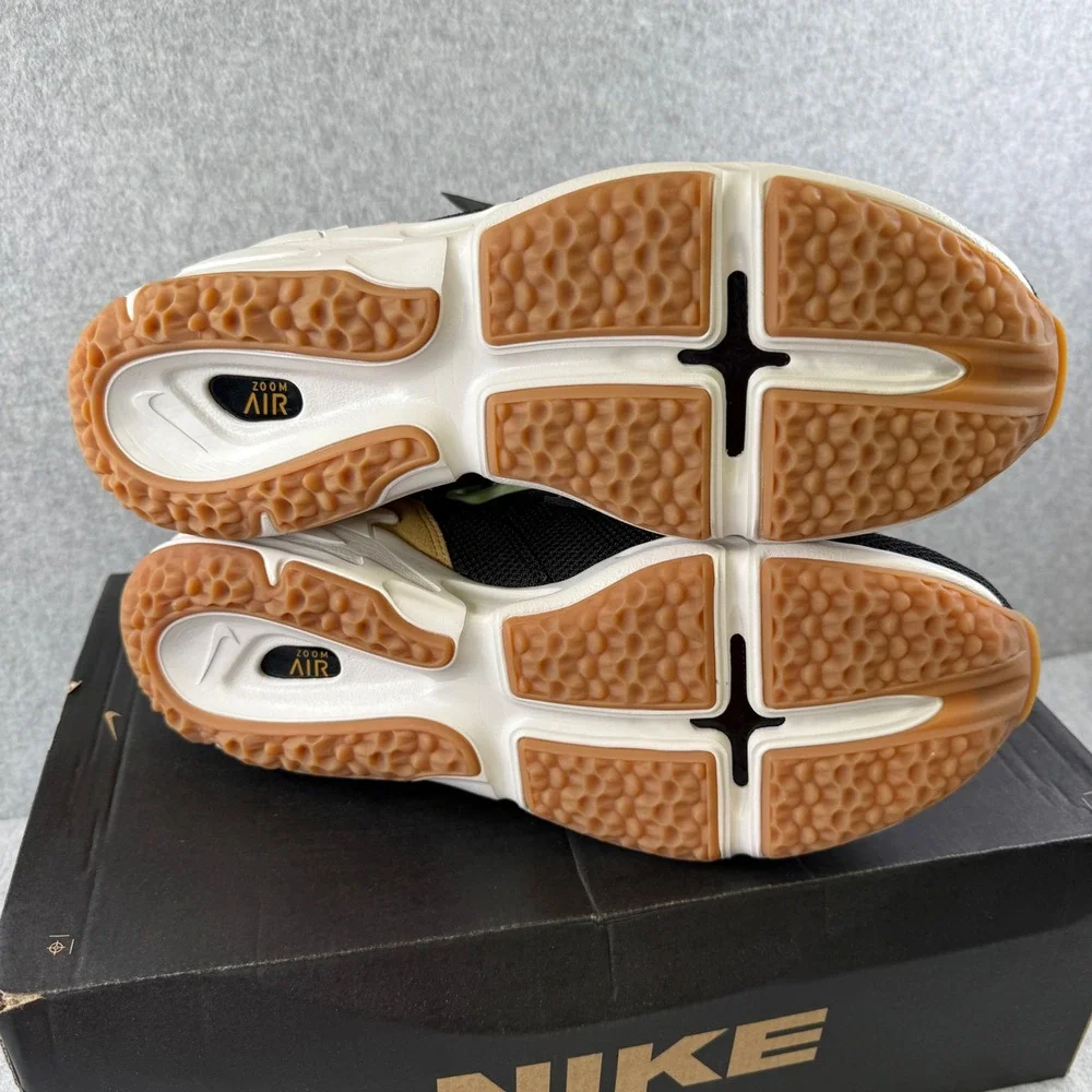 Nike Zoom Moc THE10TH AT8695-001 Black Phantom Club Gold SIZE‎ 10.5 Sneakers